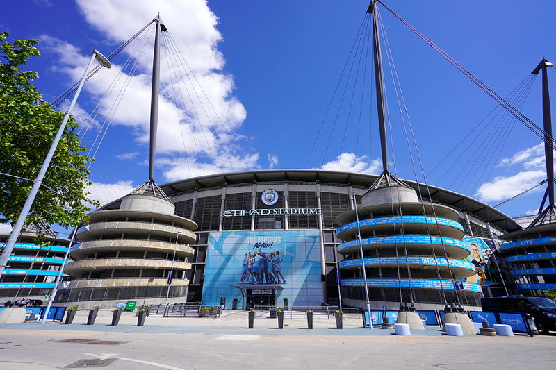 city of manchester stadium external view