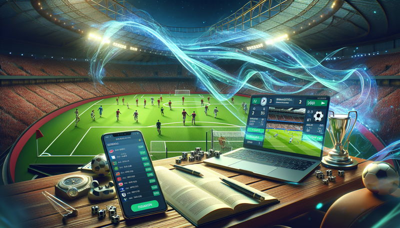 football online betting concept image