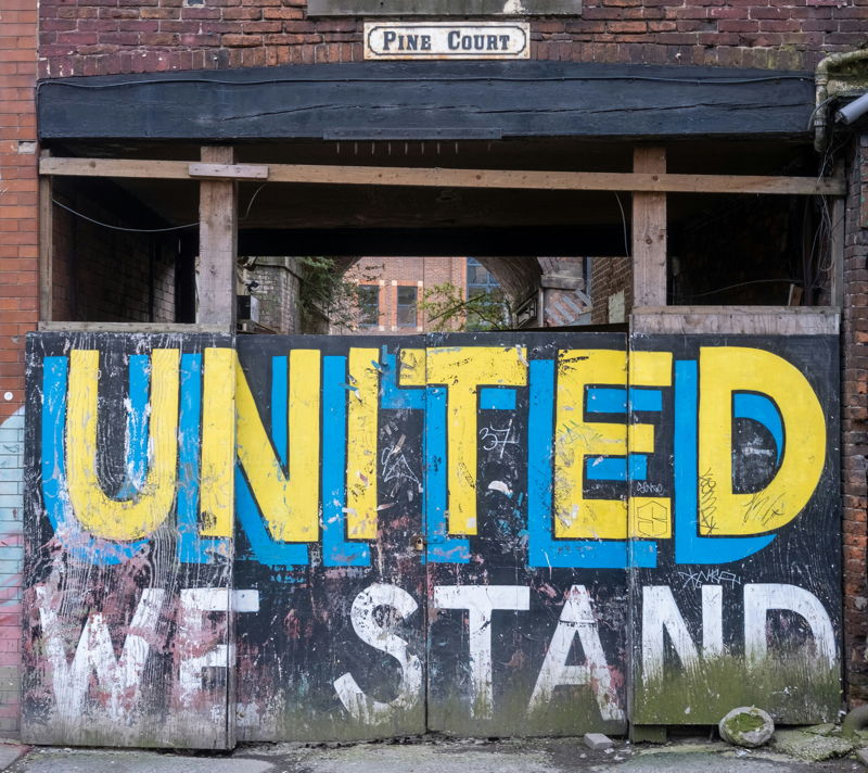 united we stand graffiti