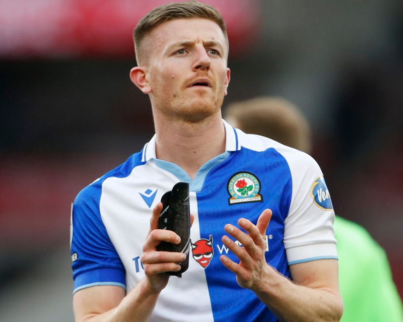 blackburn player shirt showing vape sponsor