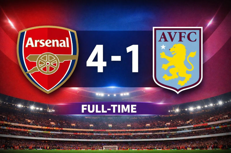 Arsenal vs Aston Villa