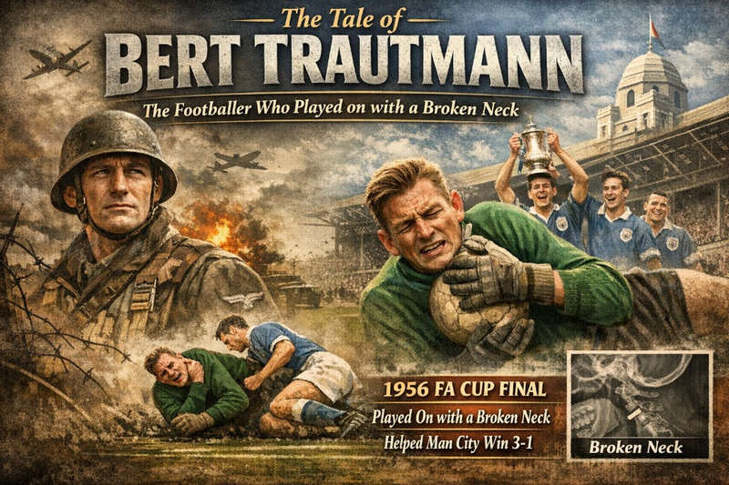 The Tale of Bert Trautmann: The Footballer Who Played on with a Broken Neck